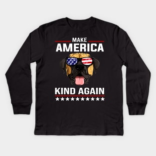Make America Kind Again Kids Long Sleeve T-Shirt